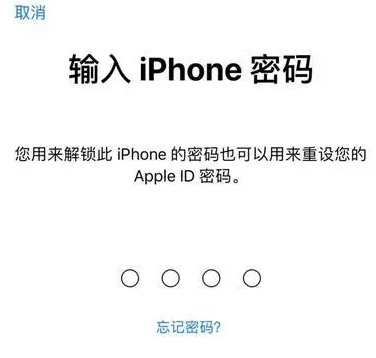 临邑苹果15维修网点分享iPhone 15六位密码怎么改四位 