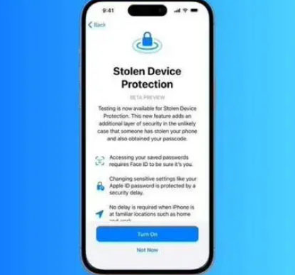 临邑苹果授权维修店分享被盗设备保护功能开启方法