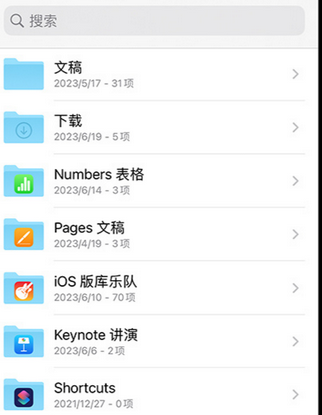 临邑apple维修中心分享iPhone文件应用中存储和找到下载文件