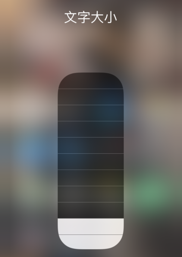 临邑苹果手机维修分享小技巧：在 iPhone 控制中心快速调节字体大小 